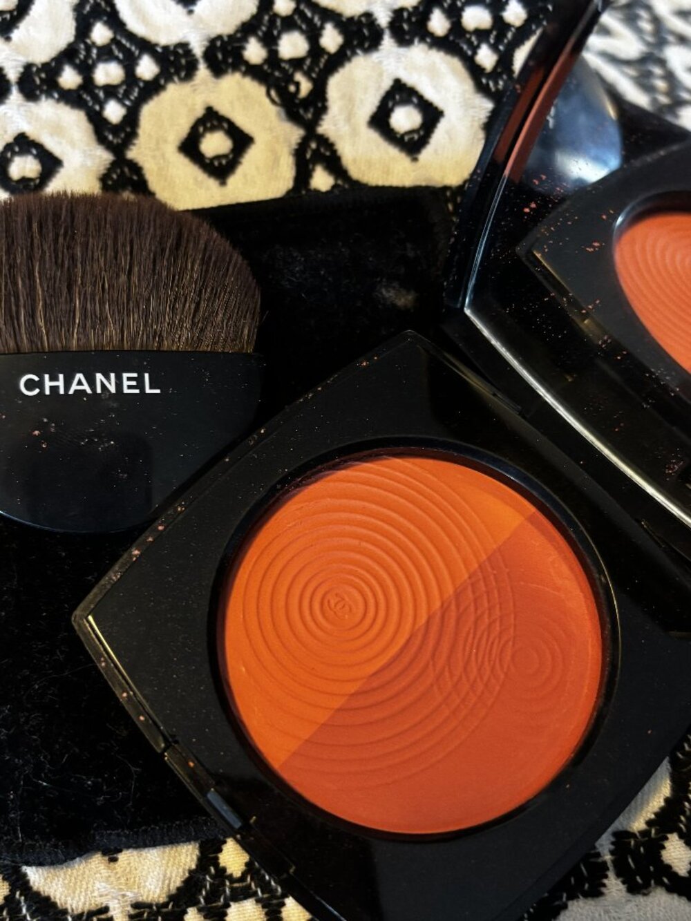 Chanel Duo Powder Blush in Rose Coquillage